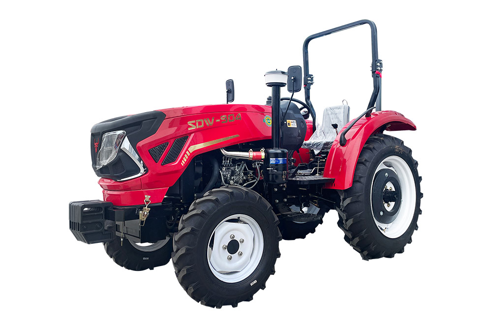 What are the three main components of a tractor?